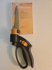 Fiskars Black Orange Grass Trimming Garden Tool Stainless Blades Grass Shears