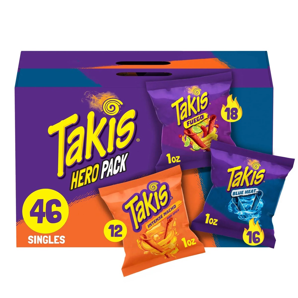 Takis Hero Variety Pack Tortilla Chips, 1 oz., 46 pk. | eBay
