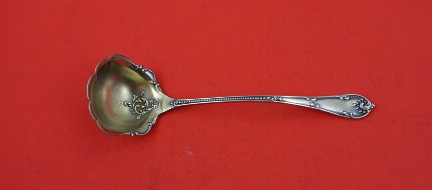 Rustic by Towle Sterling Silver Sauce Ladle GW 5 1/4"