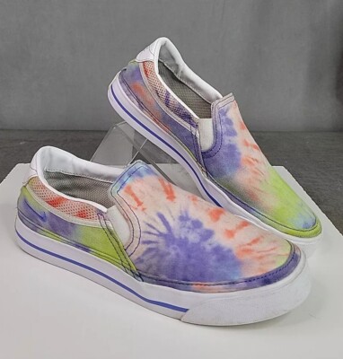 Nike Court Legacy Slip On Shoes Tie Dye Women's US