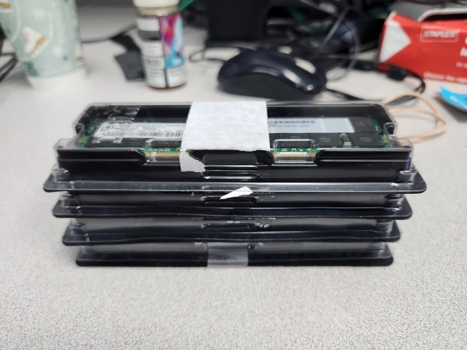 8GB (2GBX4) MT36VDDF25672G DDR400 PC3200 DDR ECC Registered Server Memory - Image 3 of 3