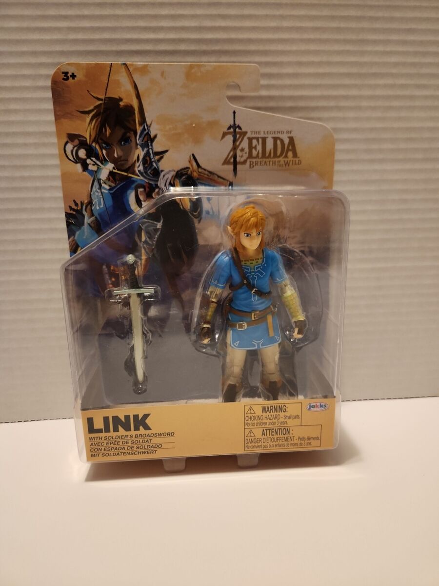 Jakks Pacific The Legend of Zelda: Breath of the Wild Link Figure Review! 