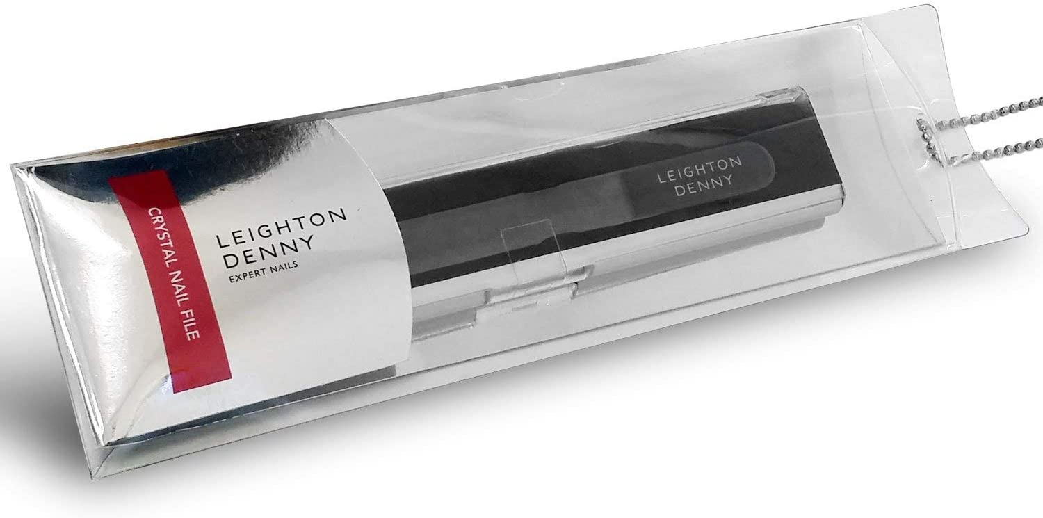 LEIGHTON DENNY Crystal Nail File in Aluminimum Case eBay