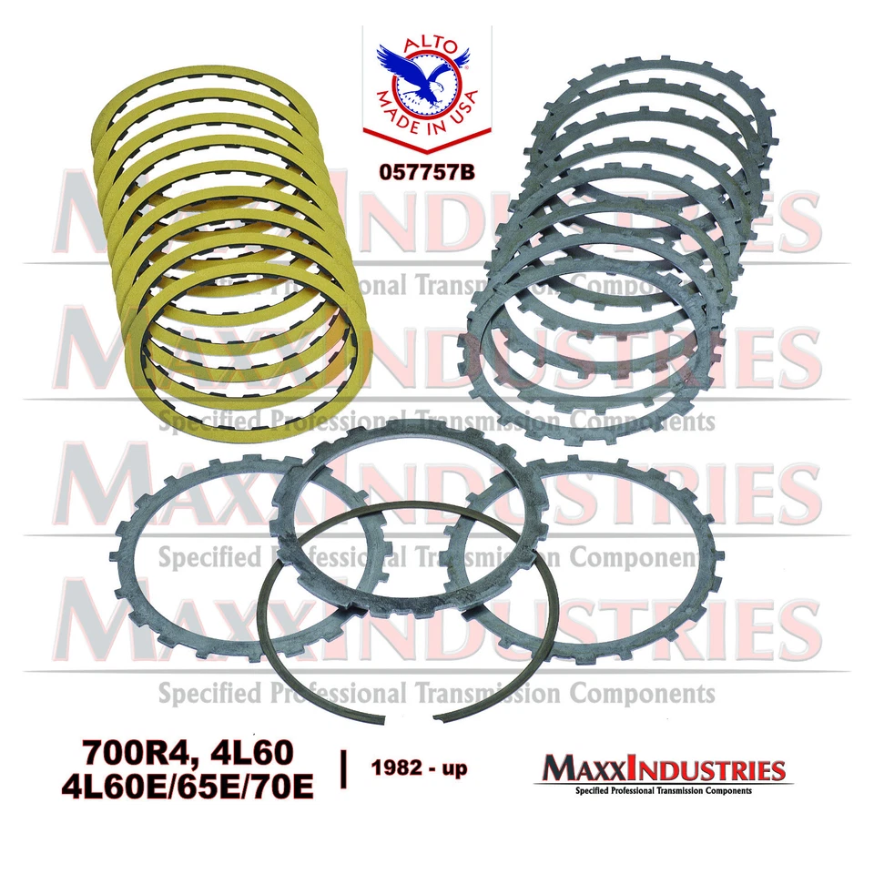 700R4 4L60E 4L65E Heavy Duty 3-4 Embragues Paquete Alto OEI OE Mejora 1982-14 Foto 2 de 4