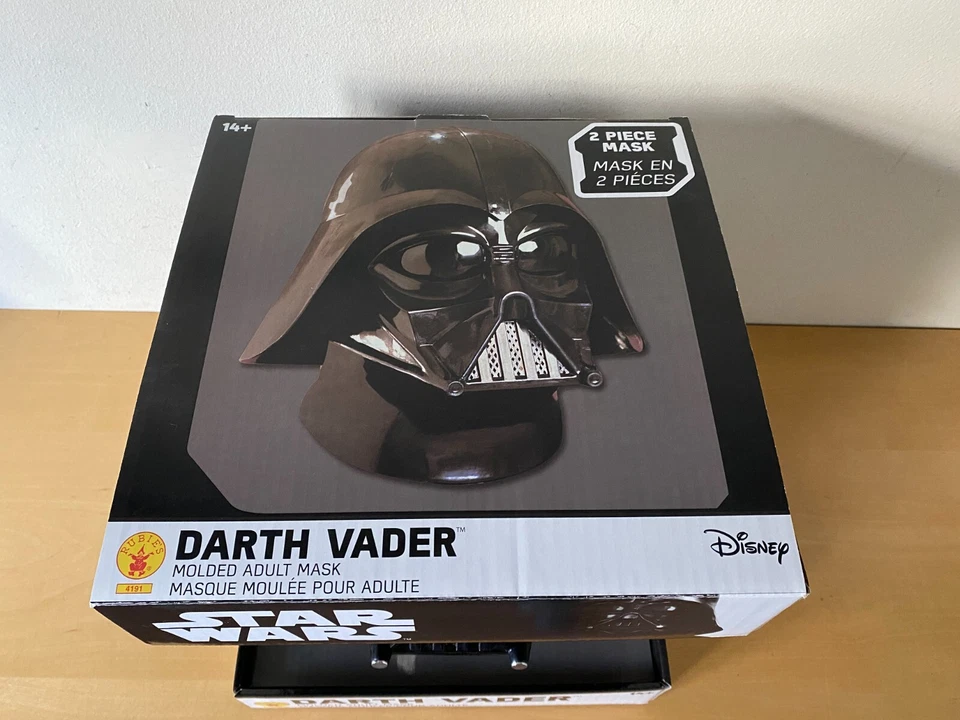 Darth Vader Mask From Star Wars - Adult - Plastic - One Size - Image 2 of 4