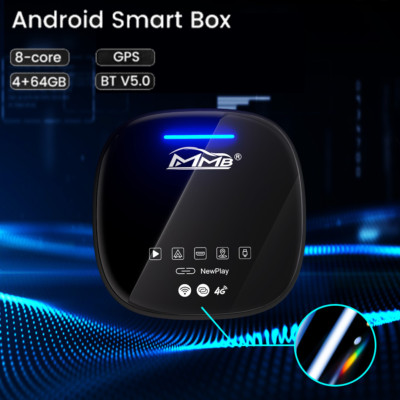 8-Cores 4G+64GB Android 10 System Wireless Carplay AI box Android Auto video