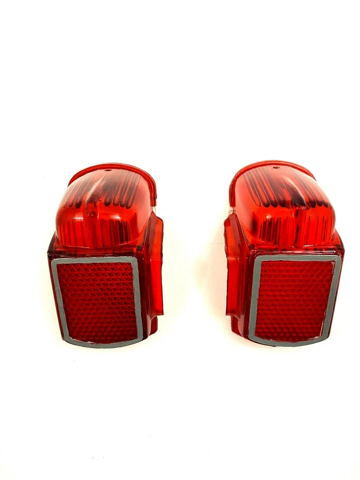 Juego de lentes de luz trasera izquierda y derecha Citroen 2CV 2 CV -NUEVO- #128AB Foto 4 de 4