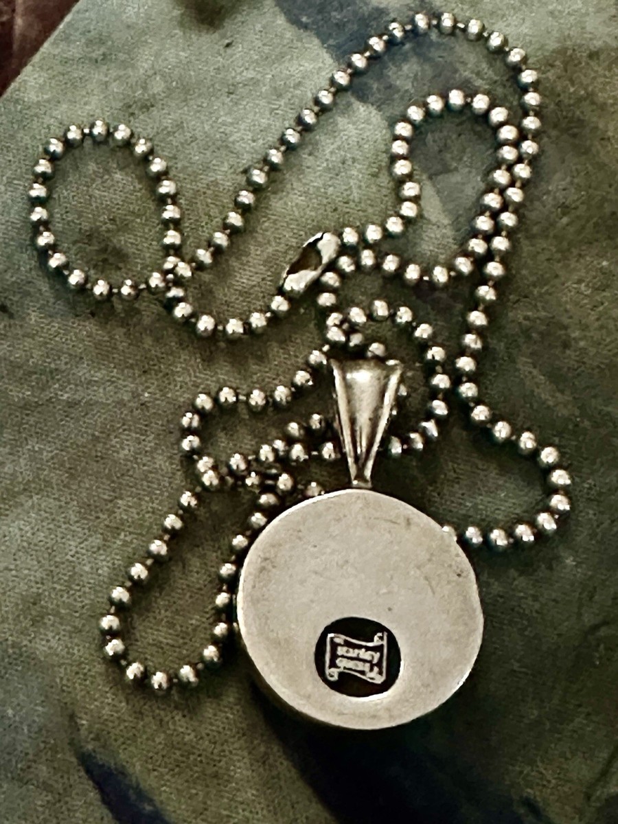 STANLEY GUESS ◑ PENDANT Rare Stanley Guess 925 Silver Modernist Liquid Pebbles