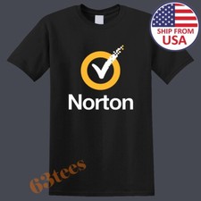 Norton Anti Virus Men's Black Size S to 3XL
