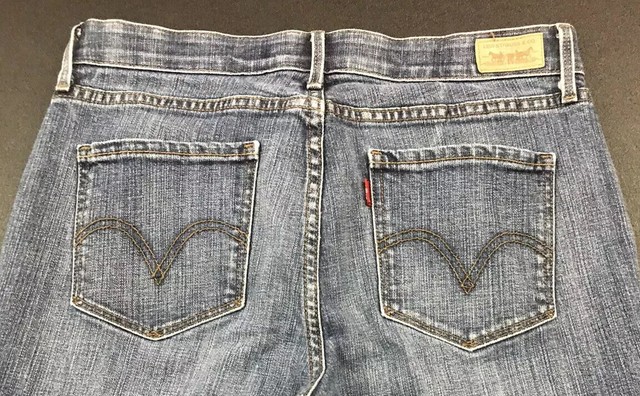 levi's 525 perfect waist straight leg womens