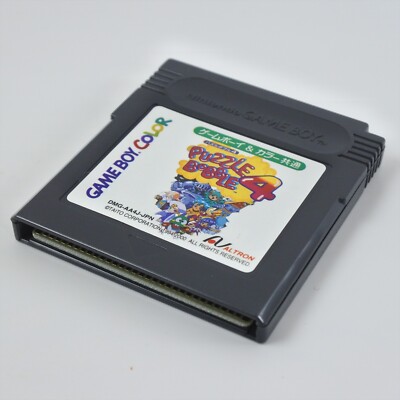 PUZZLE BOBBLE 4 MINT Gameboy Color Nintendo 2237 gb | eBay