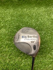 Callaway Big Bertha Steelhead Driver 10 Degrees. Ladies Gems Graphite Shafts RH