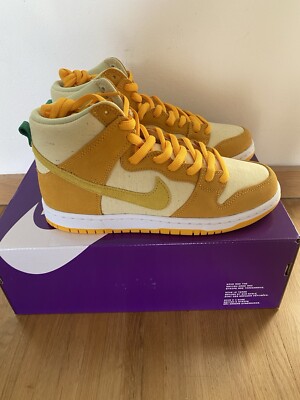 UNGETRAGEN | Nike SB Dunk High Pro | Ananas Edition | EU 40