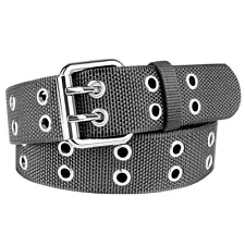 Upgrade Your Style with Men Grommet Nylon Belt: Trendy and Functional Plus Size