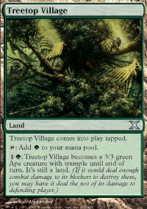 Treetop Village x1 - 10th Edition - NM-Mint, English - 10th Edition