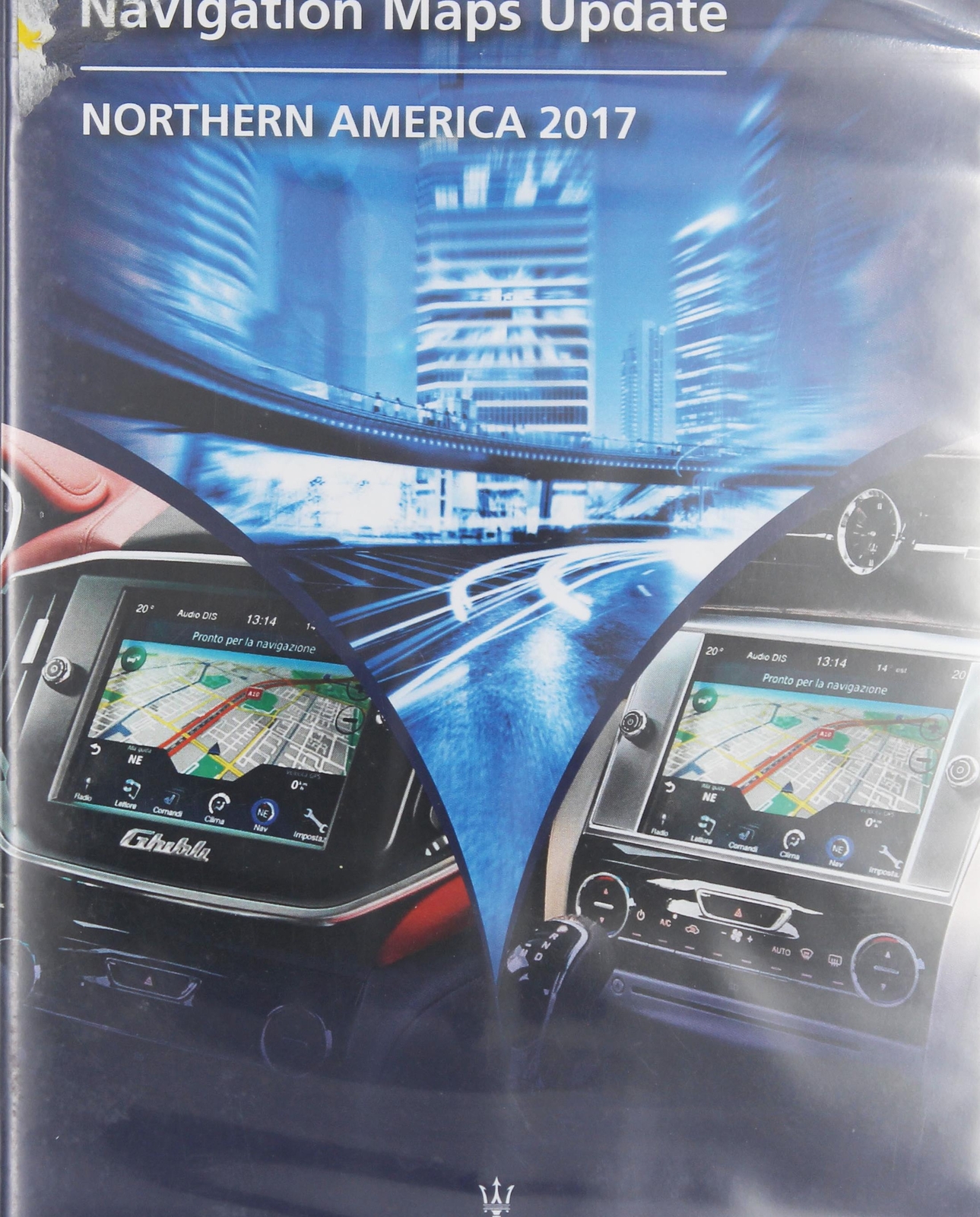 Maserati Northern America 2017 Navigation Maps Update Part Number - 940000798