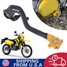 Motorcycle Rear Foot Brake Pedal CNC For DRZ400 DRZ400S DRZ400E DRZ400SM Gold