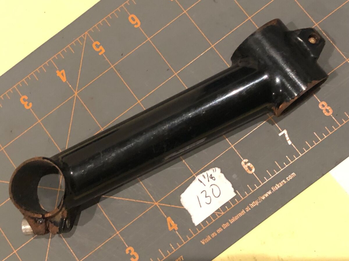 Vintage Salsa Threadless Stem 1 1/8” 26.0 130 mm ~7° Steel Vintage Salsa Threadless Stem 1 1/8” 26.0 130 mm ~7° Steel