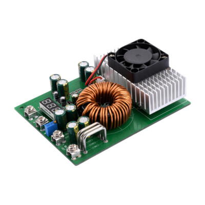 DC-DC 25-90V To 2.5V-50V Adjustable Buck Step-down Power Supply Module With Fan