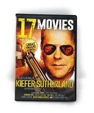 17-Movie Collection Featuring Kiefer Sutherland DVD - VERY GOOD
