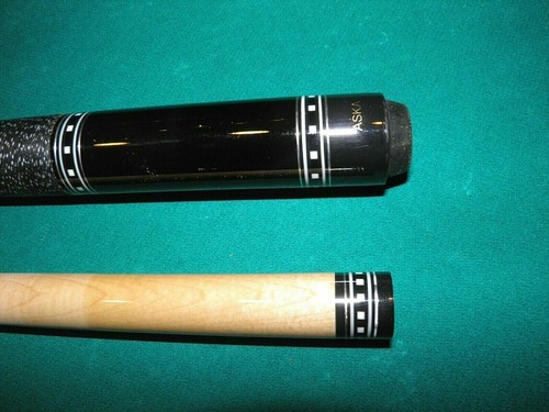A S K A L - 9 BLACK 21.0 OZ. 2 pc. POOL CUE - Picture 4 of 6