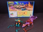 Vintage TMNT Cave Turtles MIKE Figure Teenage Mutant Ninja Turtles Figure w Card