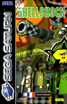 Sega SEGA Saturn - Shellshock mit OVP OVP beschädigt