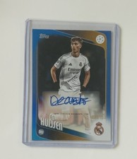 2025-26 Topps UEFA Club Competitions Dean Huijsen Blue Variation /150 Auto RM