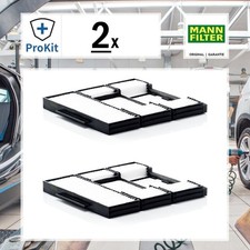 2x ORIGINAL® Mann-Filter Filter, Innenraumluft für Toyota COROLLA Liftback