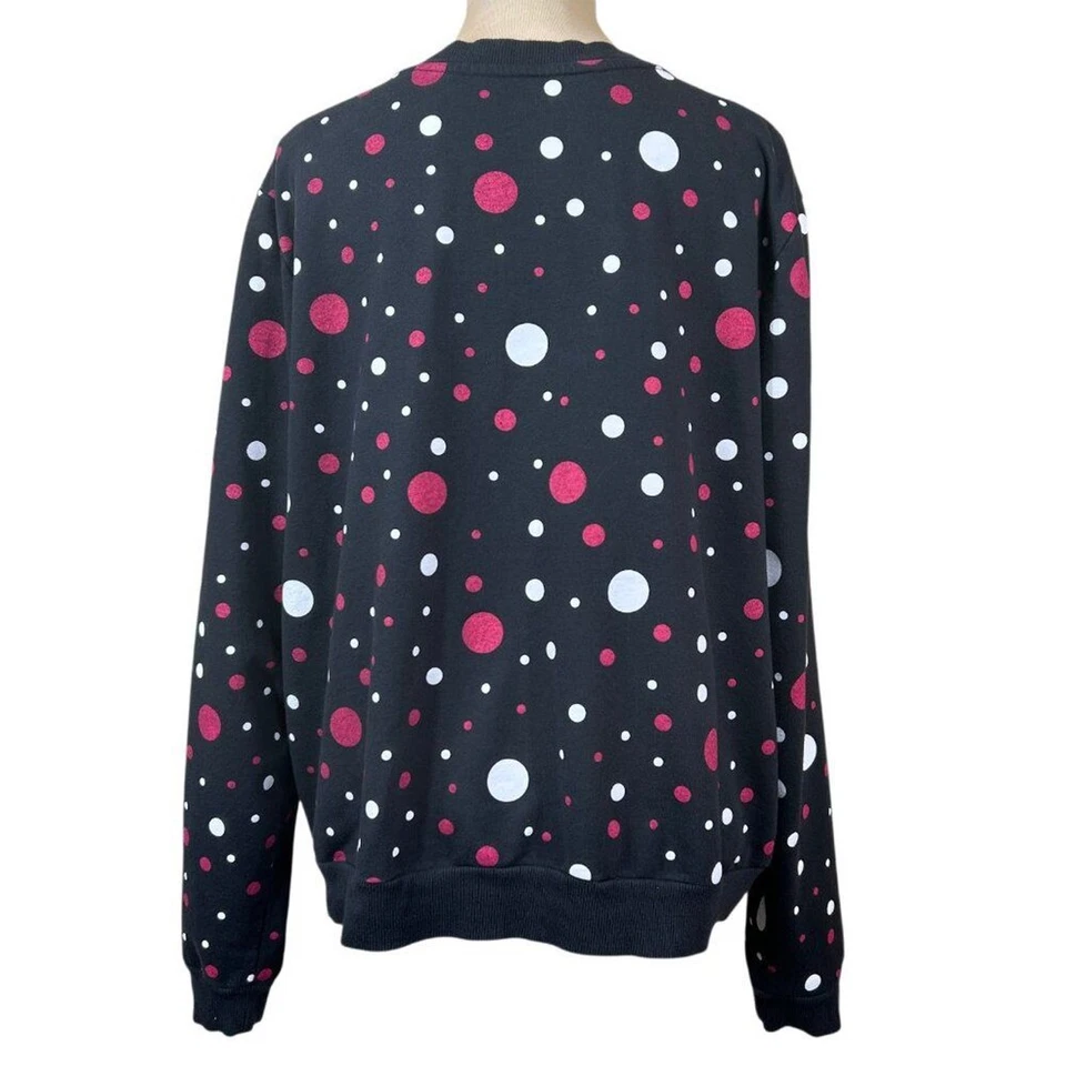 Moletom Minnie Bow lantejoulas rosa preto parques da Disney tamanho XXL - Imagem 4 de 4