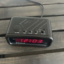 Vintage Spartus Digital Alarm Clock Model No.  1146