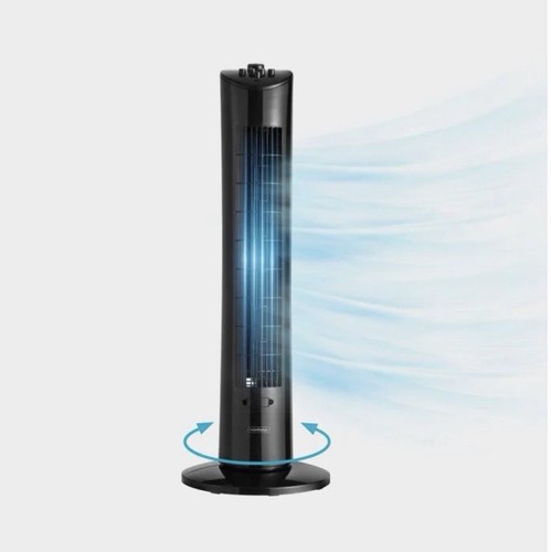 VonHaus 31" Oscillating Tower Fan - Black (2500398)