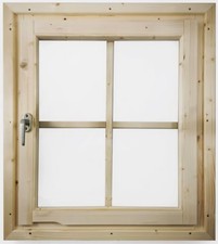 Sonderposten Karibu Dreh-/Kippfenster für Häuser und Carports 69 x 79 cm (28 mm)