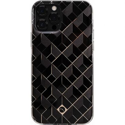 Coque pour iPhone 12 et 12 Pro ARTEFAKT Saint Germain noire rigide