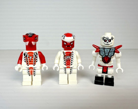 LEGO Ninjago Spinner Lot 2257 9564 9567 Snappa Fang-Suei Frakjaw
