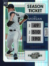 2022 Panini Chronicles #17 Eli Morgan Contenders Optic Holo