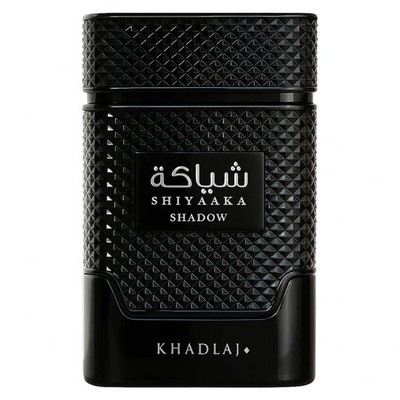 Khadlaj Shiyaaka Shadow Eau de Parfum Spray for Unisex, 3.4 Ounce