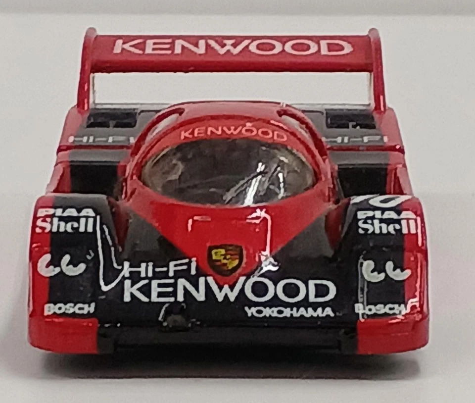 TOMY Tomica F36 Porsche 956 KENWOOD #10 1/66 Gulliver Model Car Japan Rare - Image 2 of 4