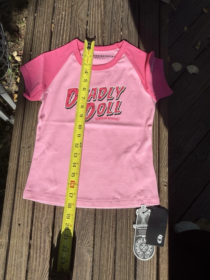 Chrome Hearts T Shirt Small Women’s - Image 2 of 4