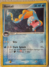 Pokémon Huntail EX Hidden Legends Rare 19/101 80 HP English 2004 TCG on eBay