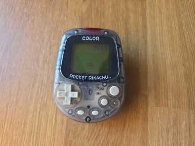 Nintendo Pokemon Pocket Pikachu Color Clear Virtual Pet MPG-002