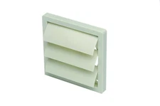 Soler & Palau PER-150W White 6" Plastic Louvre Shutter