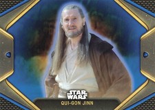 2023 Topps Star Wars Obi-Wan Kenobi Blue Qui-Gon Jinn #100