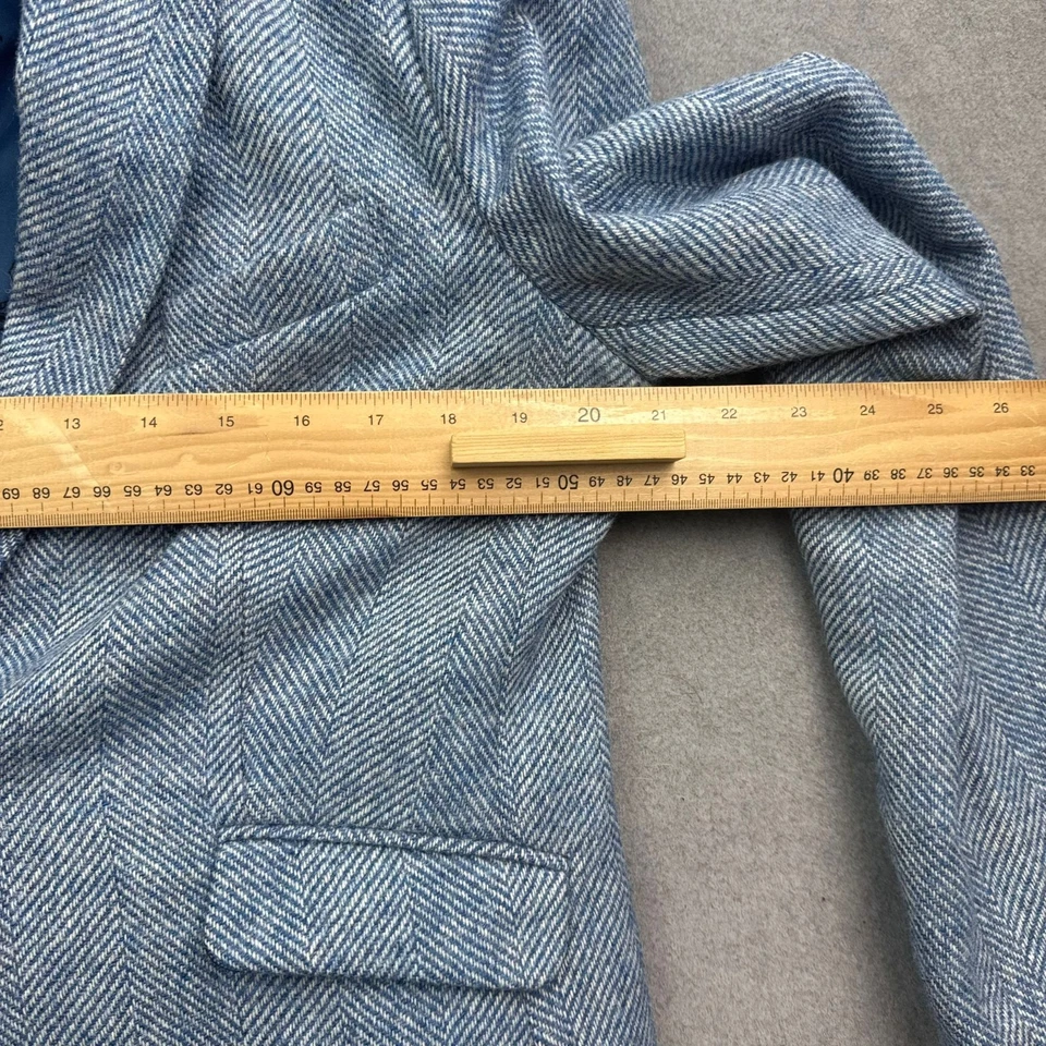 BODEN Moon Tweed Jacket UK 16 Wool Blazer Herringbone Parade Country Hacking - Image 3 of 4