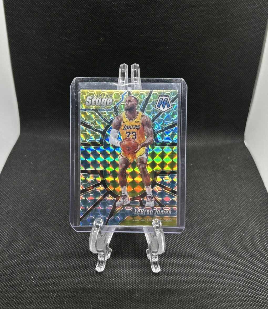 2019-20 Panini Mosaic LeBron James Center Stage #2 Lakers