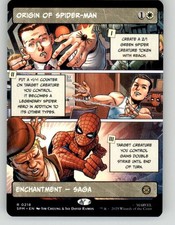 Magic MTG Spider Man Origin of Spider-Man Borderless R0218 NM/NP