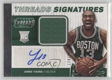 2014-15 Panini Threads Rookie Signatures 174/249 James Young #30 Auto 0c3