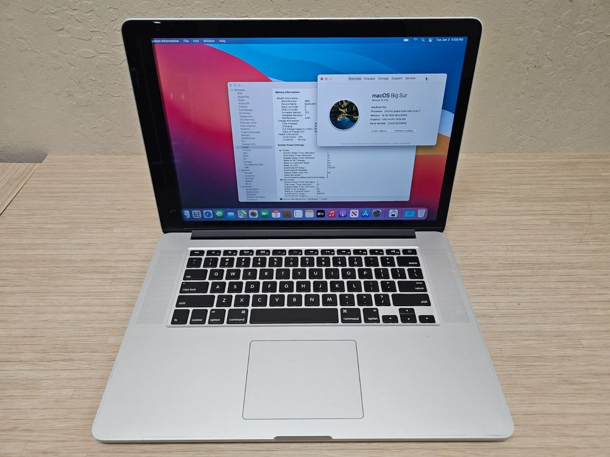 Ноутбуки 2014 Apple MacBook Pro 16 ГБ - огромный выбор по лучшим
