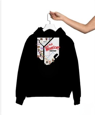 The Warriors - Turf Map Graphic Unisex Herren Sweatshirt Hoodie S M L XL 234XL