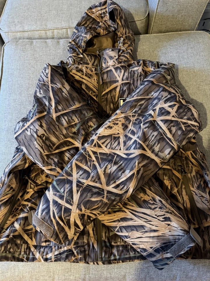 Banded Mossy Oak Original Shadow Grass Camo White River Wader Jacket Men's XL - Image 2 of 4